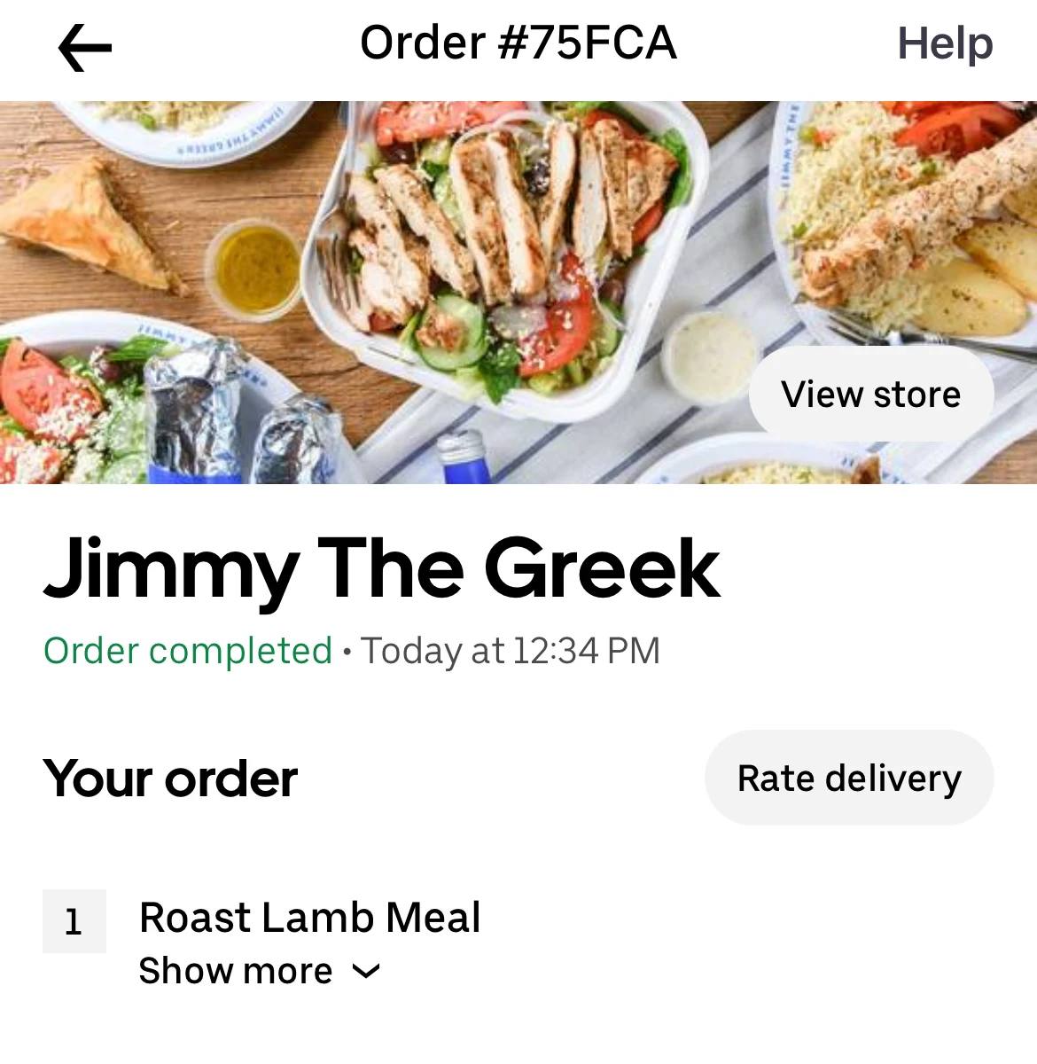 Menu, Jimmy The Greek