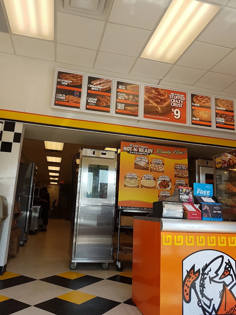 Menu, Little Caesars Pizza