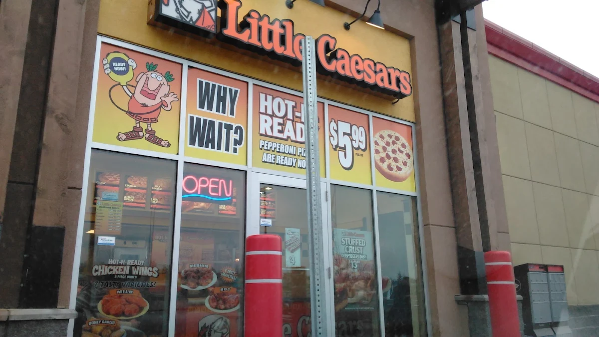 Menu, Little Caesars Pizza