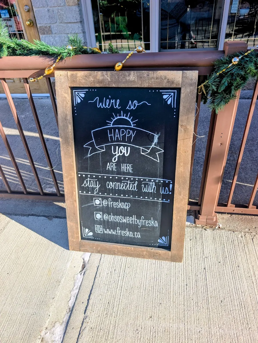 Menu, FRESKA Café & Eatery