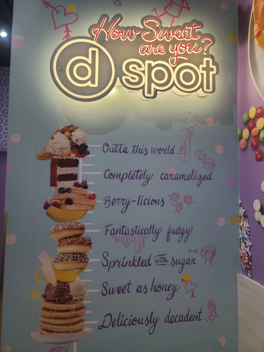 Menu, D Spot Desserts Mississauga Erin Mills