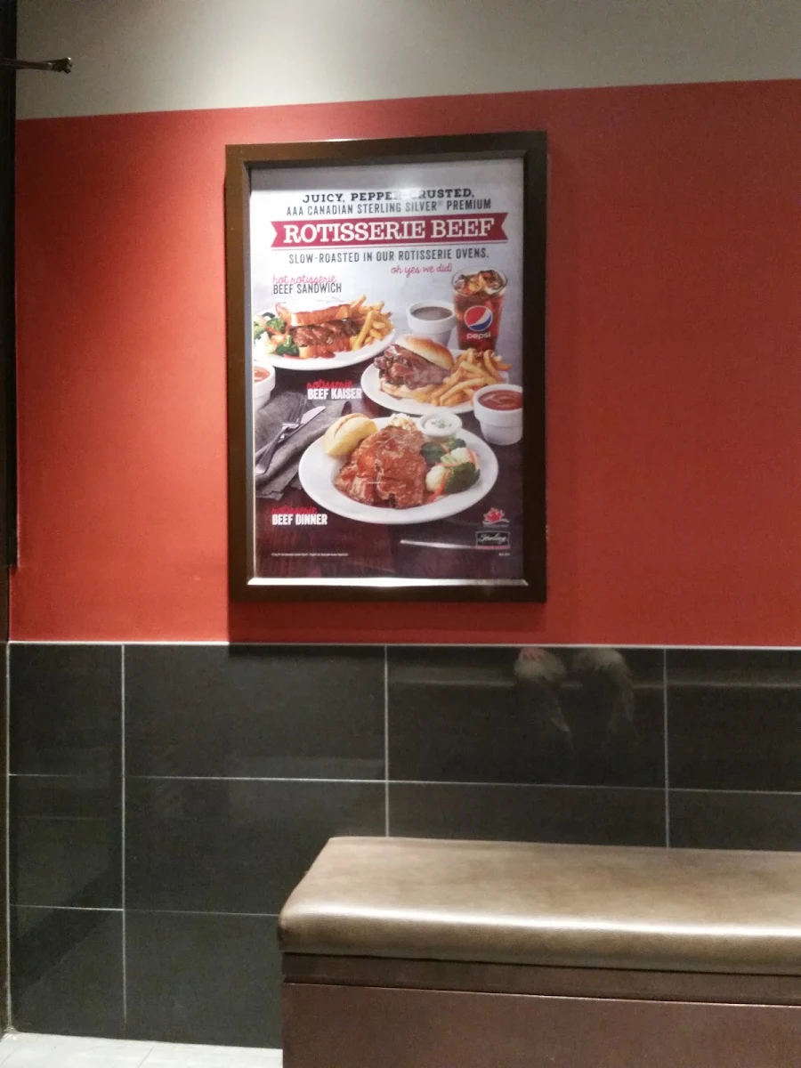 Menu, Swiss Chalet