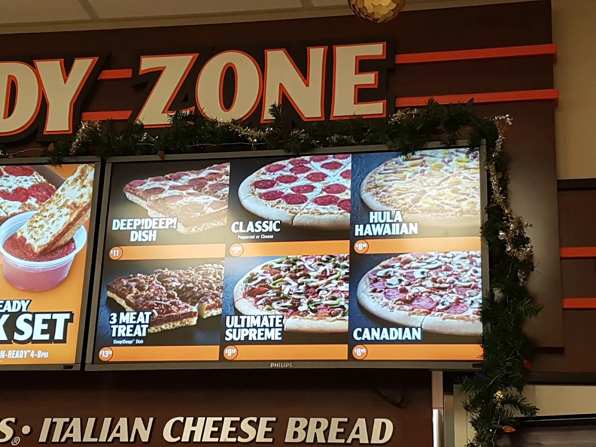 Menu, Little Caesars Pizza