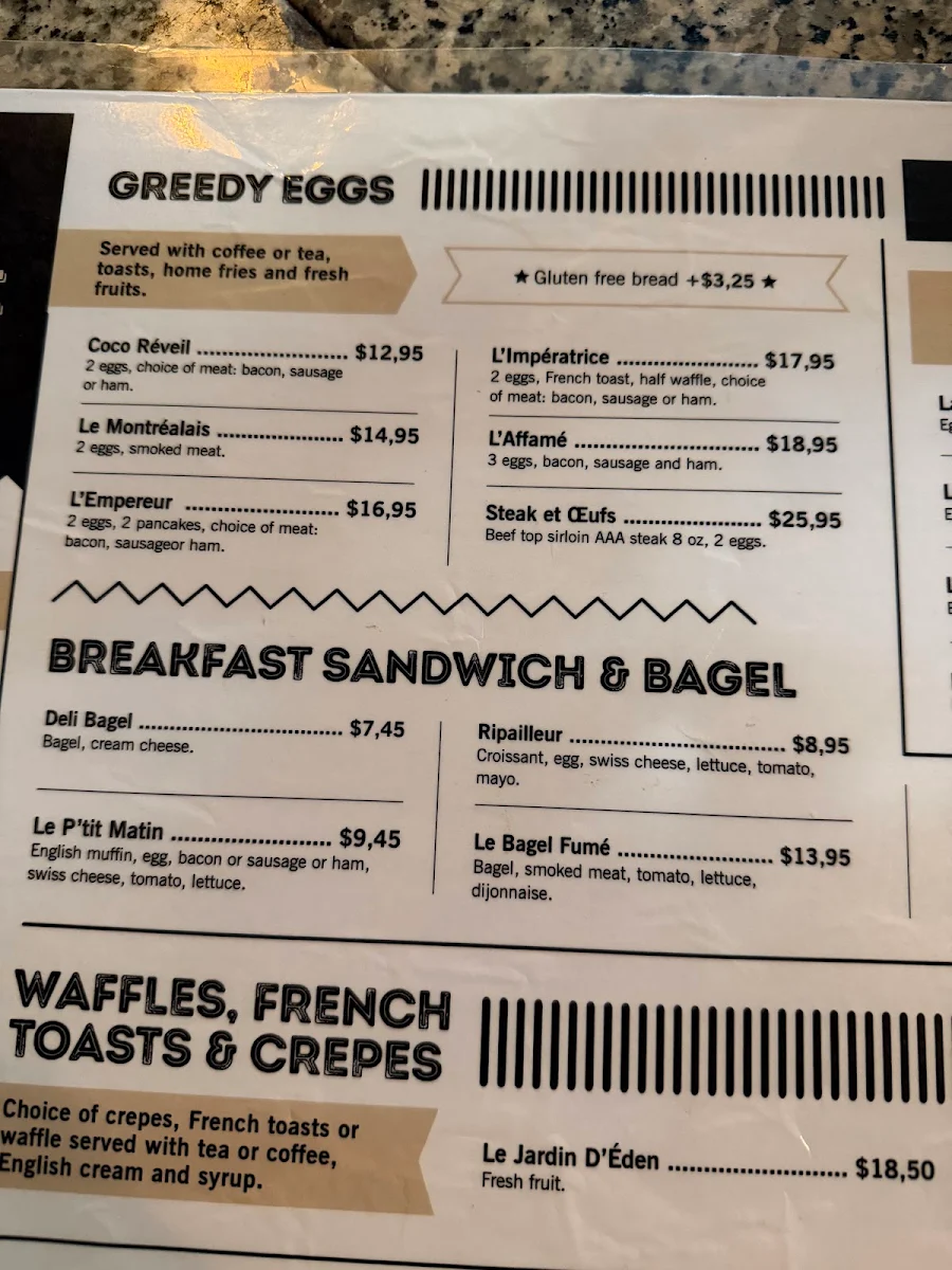 Menu, BRULERIE URBAINE