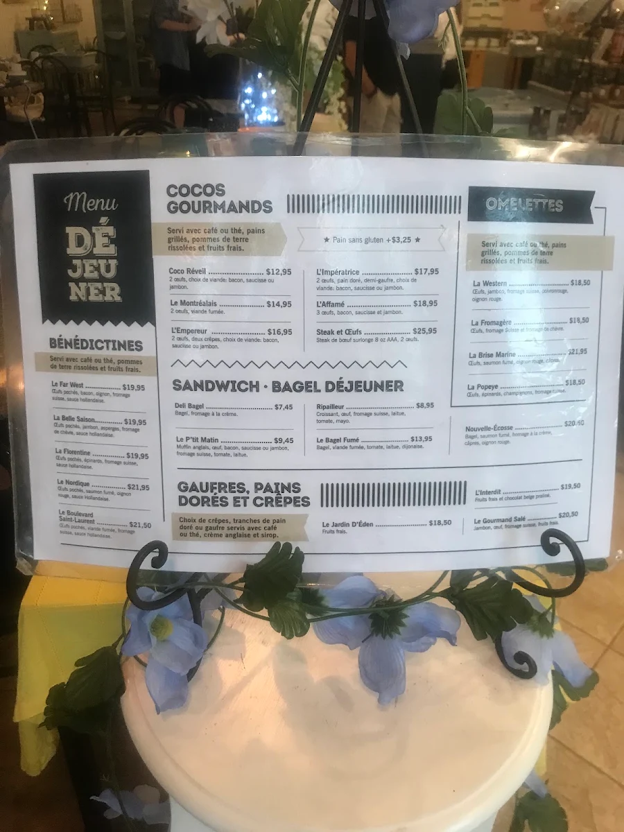 Menu, BRULERIE URBAINE
