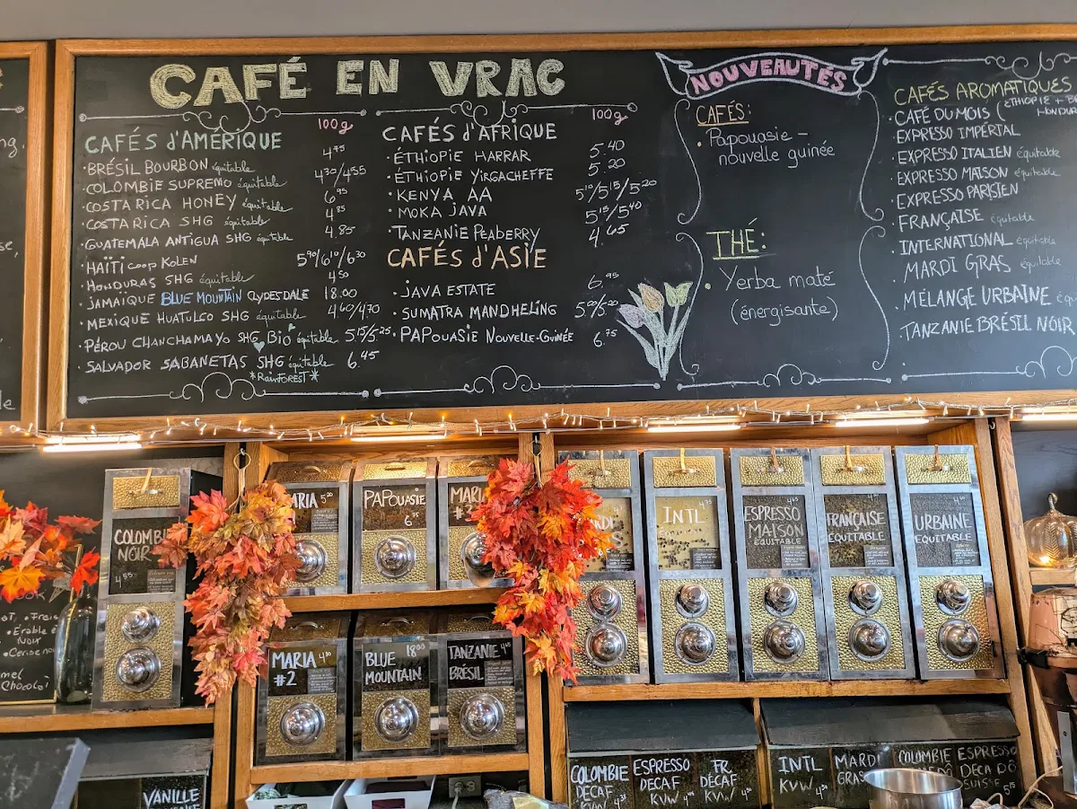 Menu, BRULERIE URBAINE
