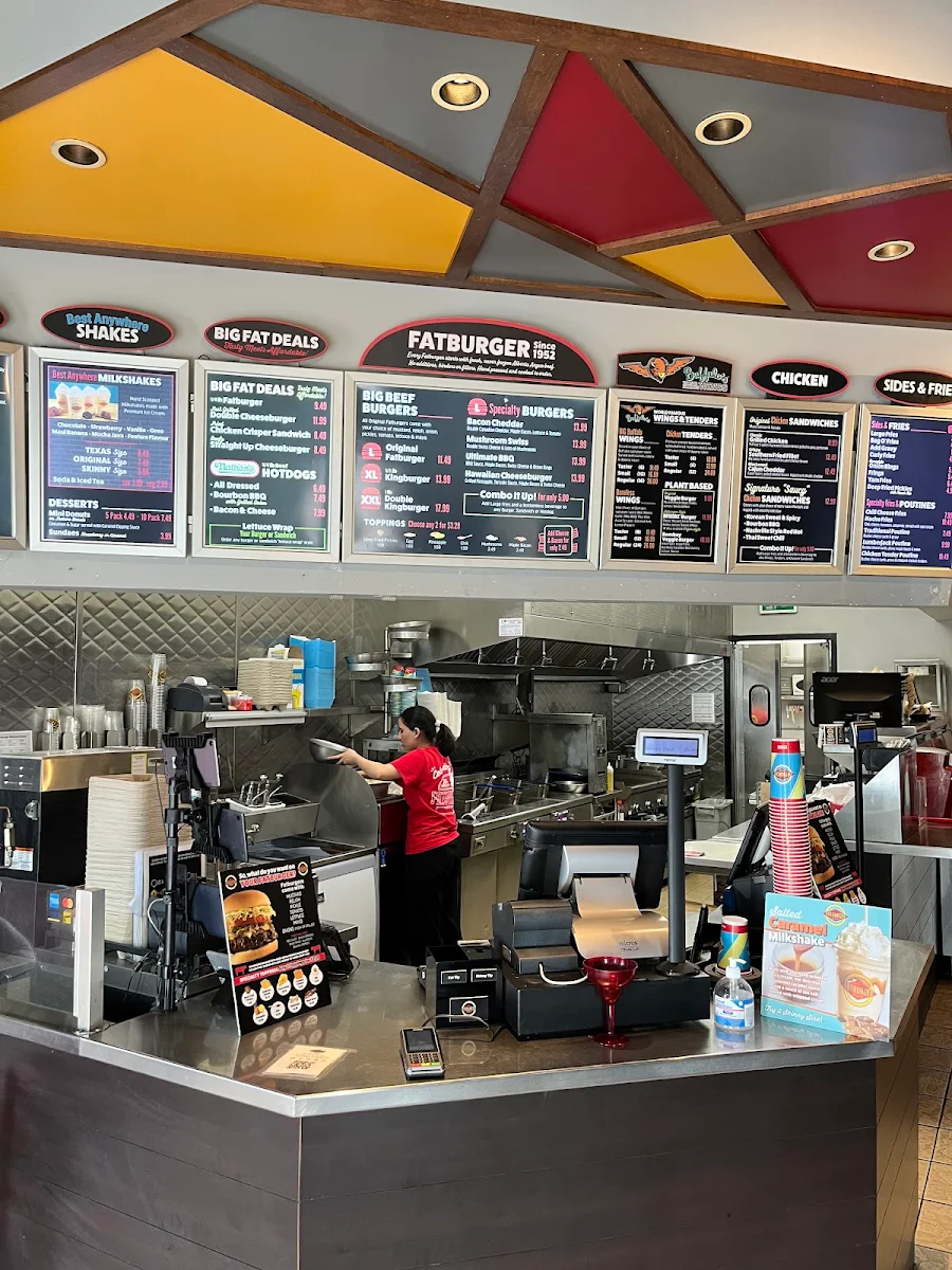 Menu, Fatburger