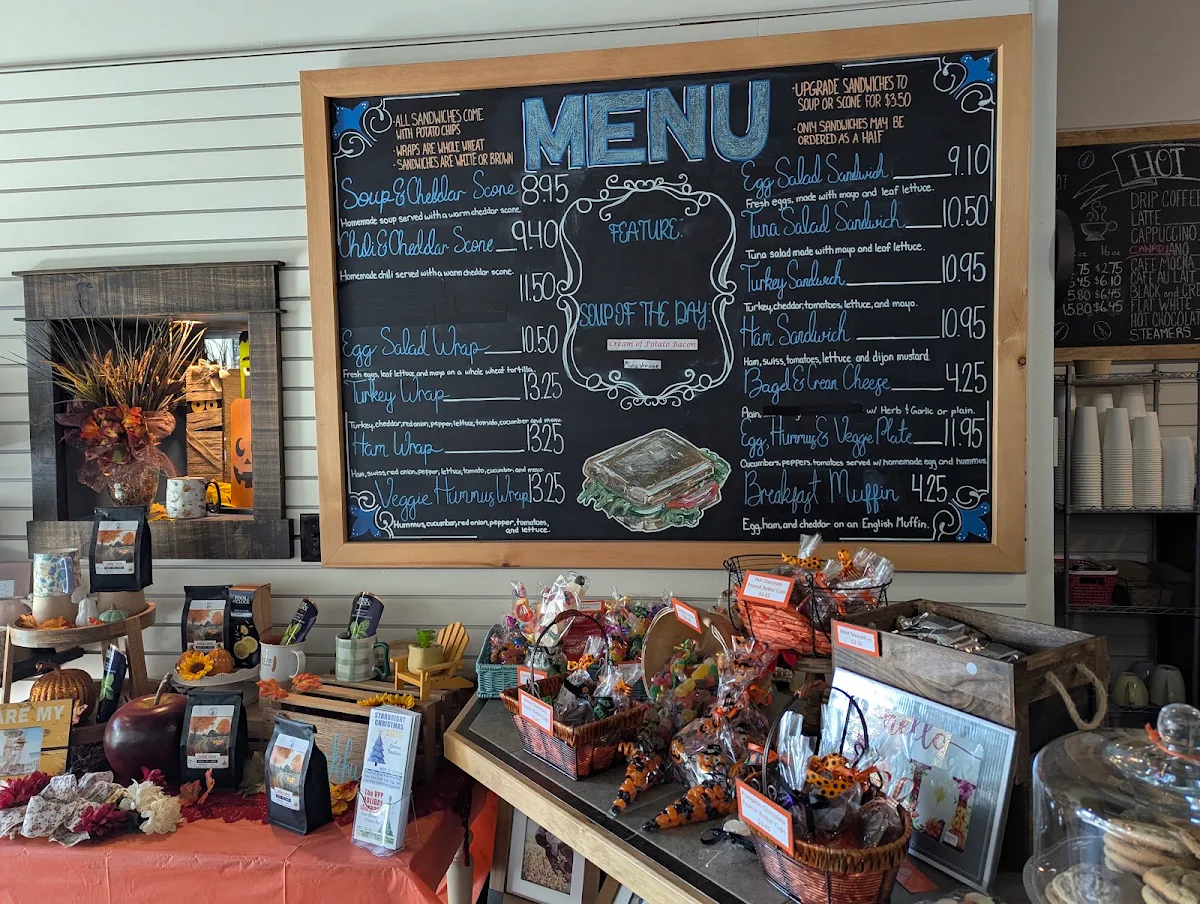 Menu, The Cottage Petrolia