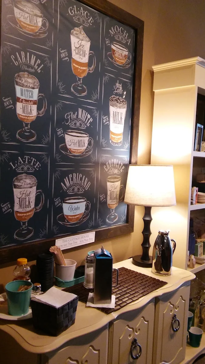 Menu, The Cottage Petrolia