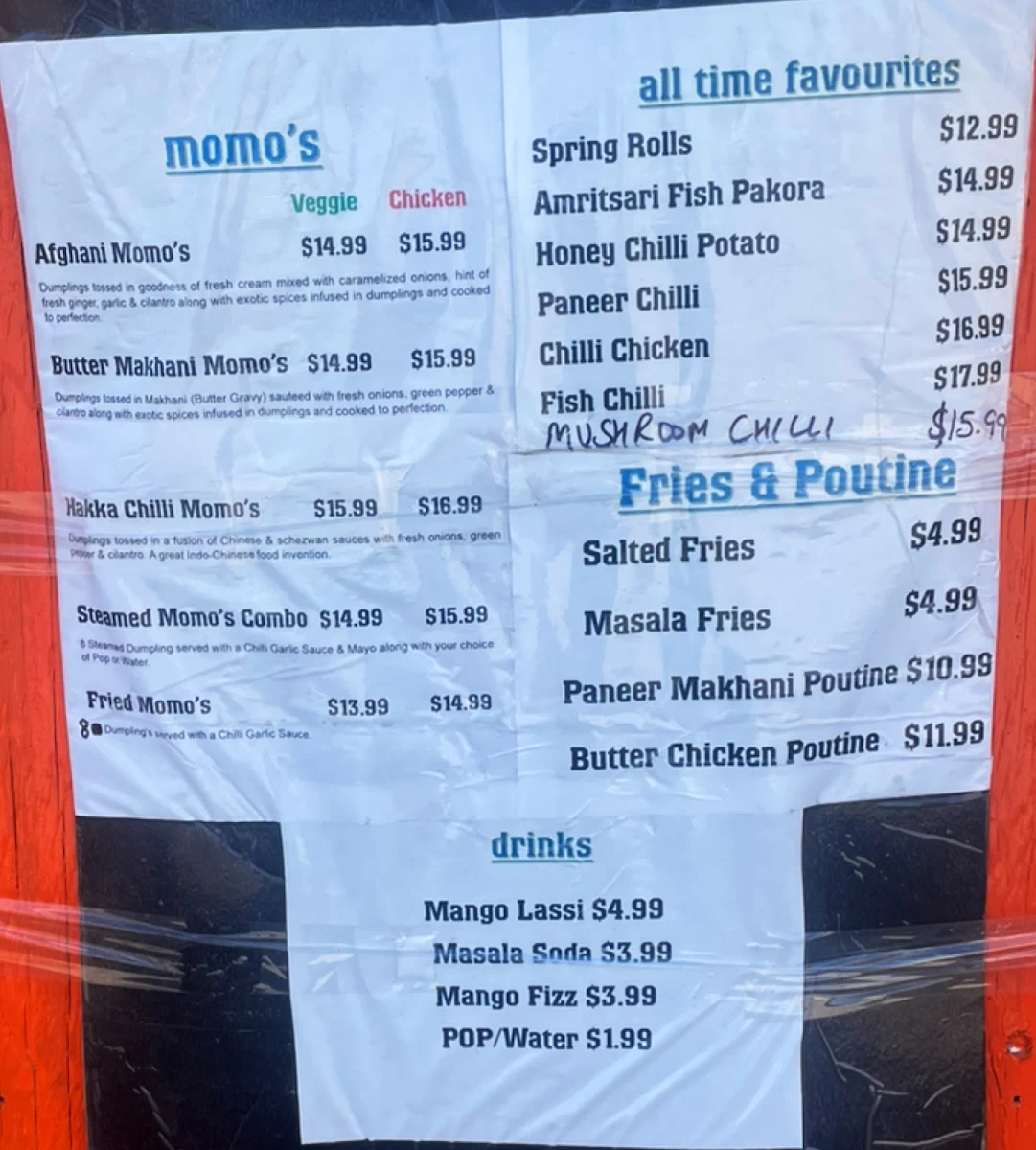 Menu photo 1
