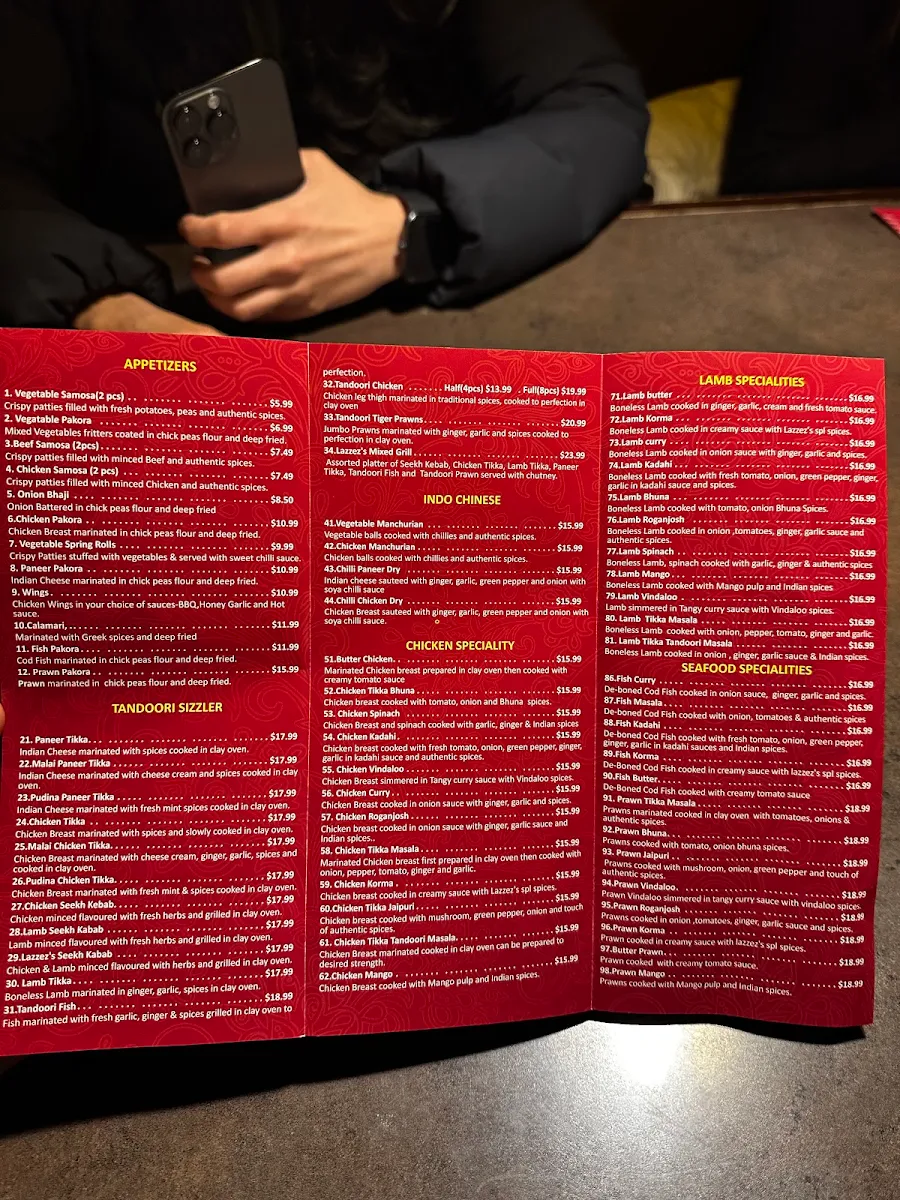 Menu photo 1