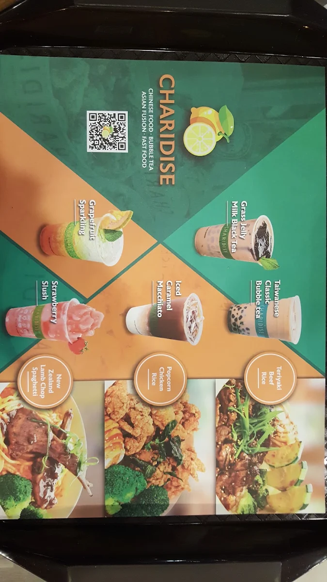 Menu, Chafresh 茶鲜茶语