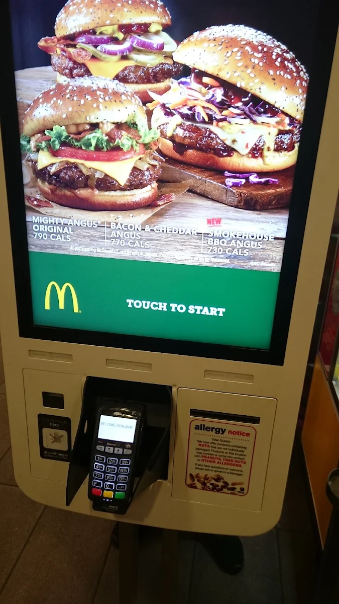 Menu, McDonald’s
