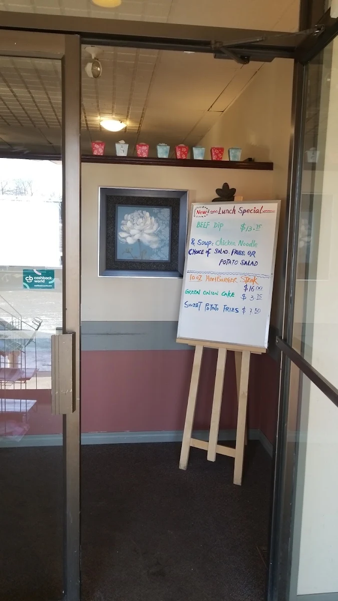 Menu, Rick & Alice's Grill