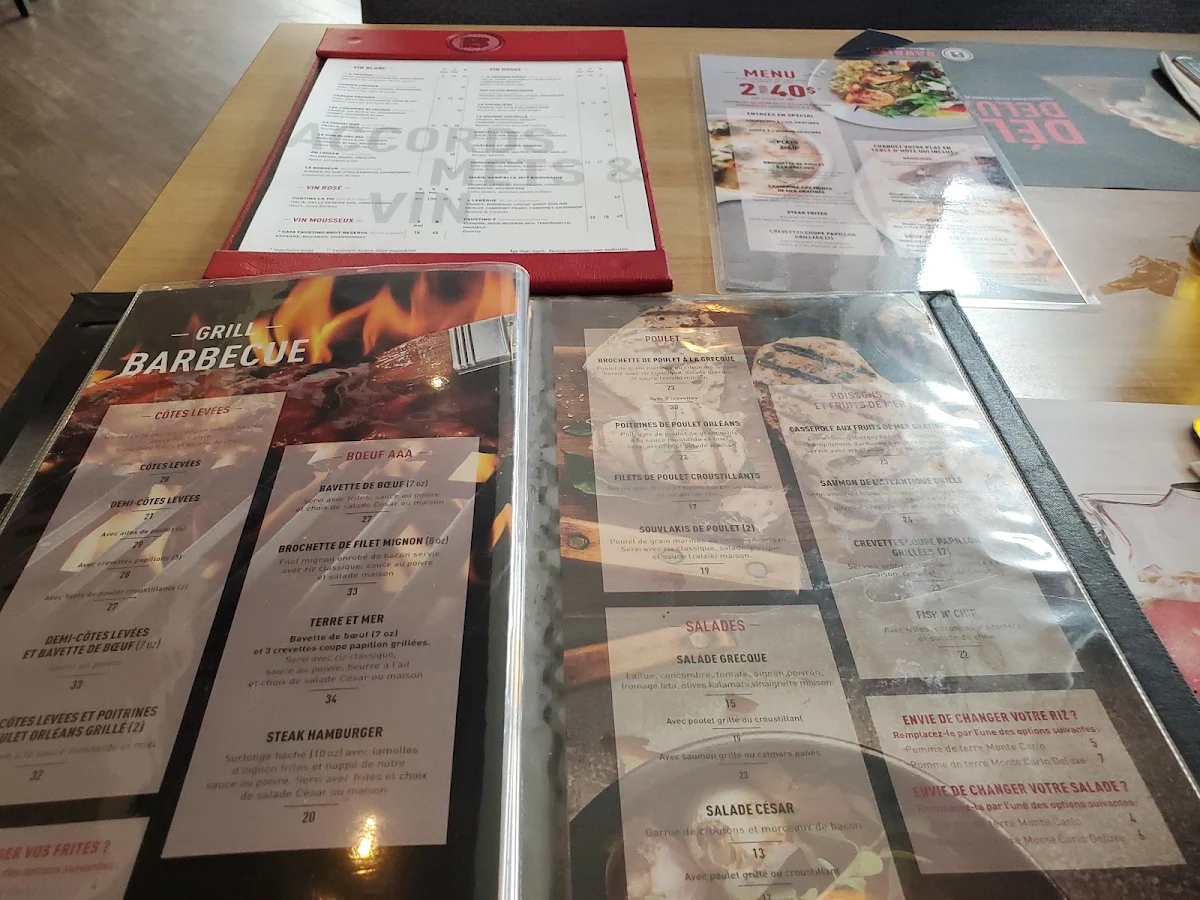 Menu, Barbies Resto Bar Grill