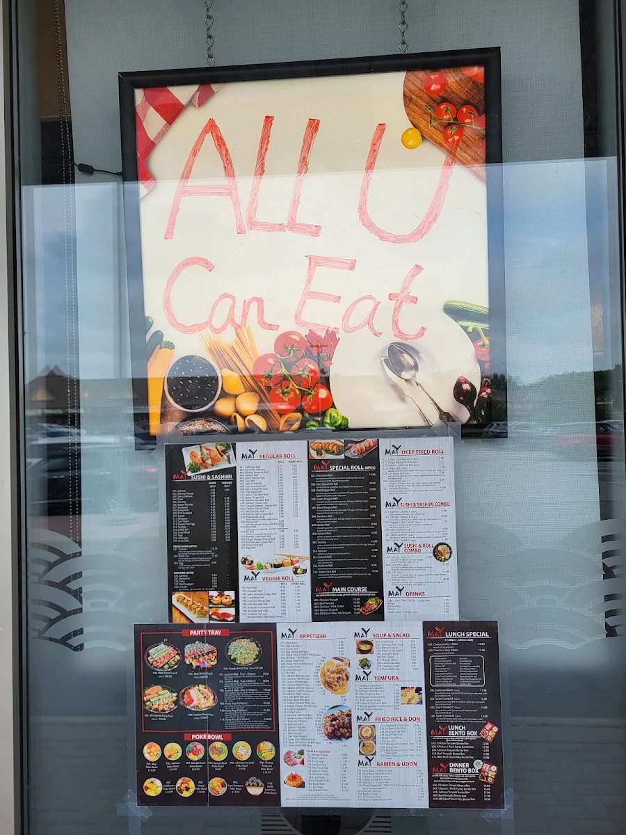 Menu, May Sushi & Poke