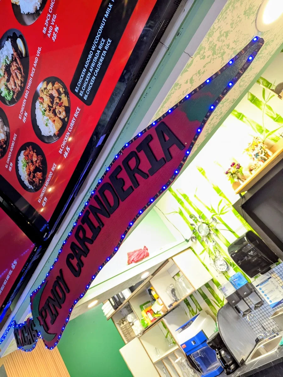 Menu, Giga's Pinoy Carinderia