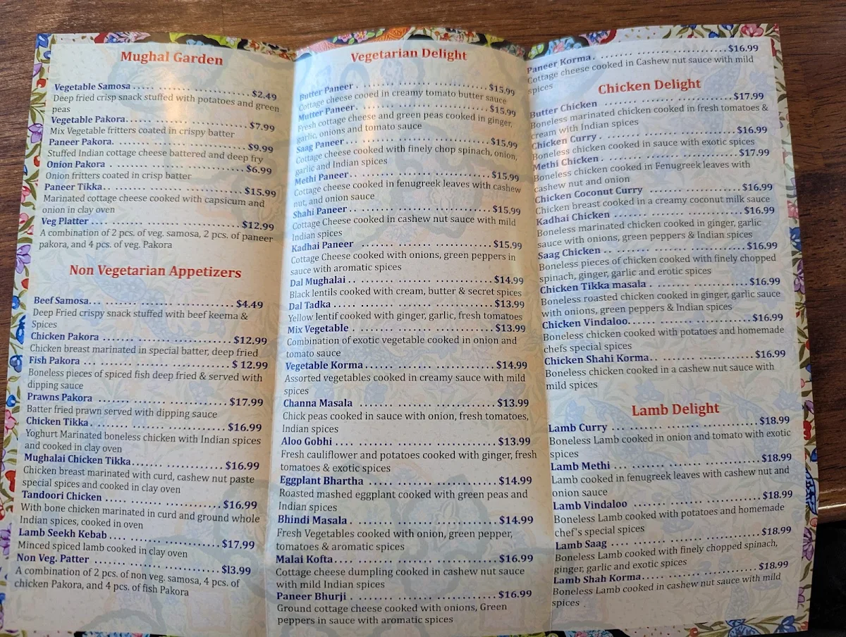 Menu photo 1