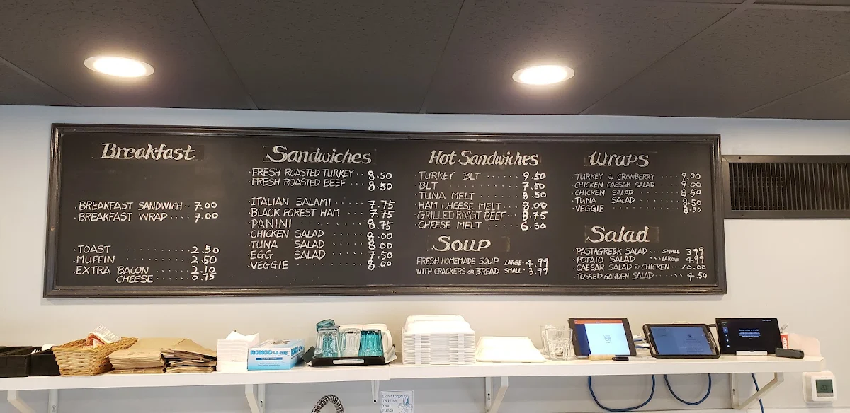 Menu, Lunch Bucket Deli