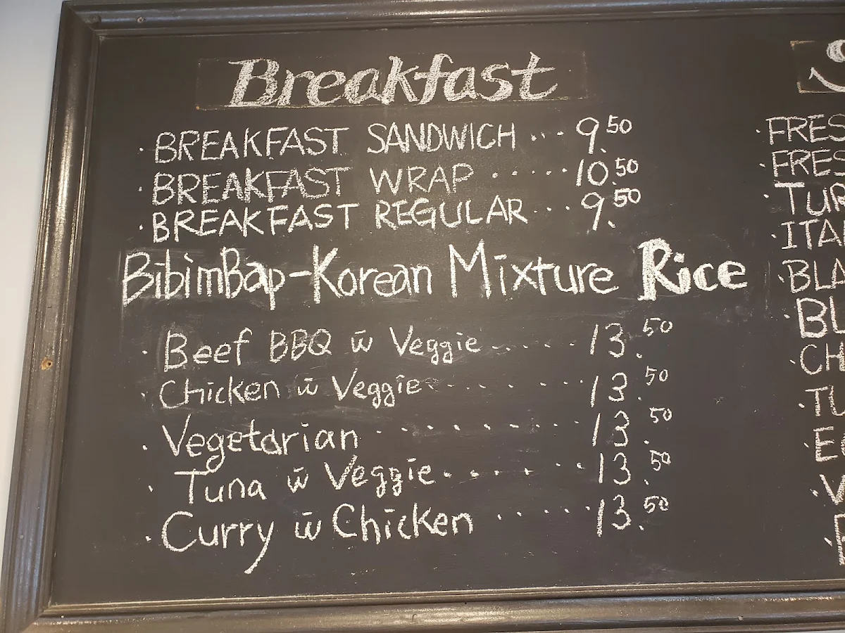 Menu, Lunch Bucket Deli