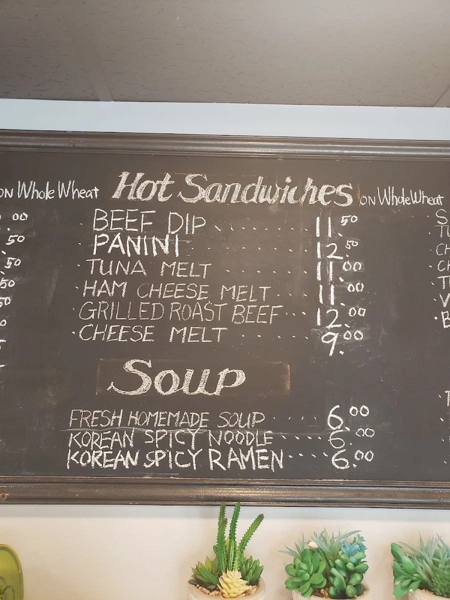Menu, Lunch Bucket Deli