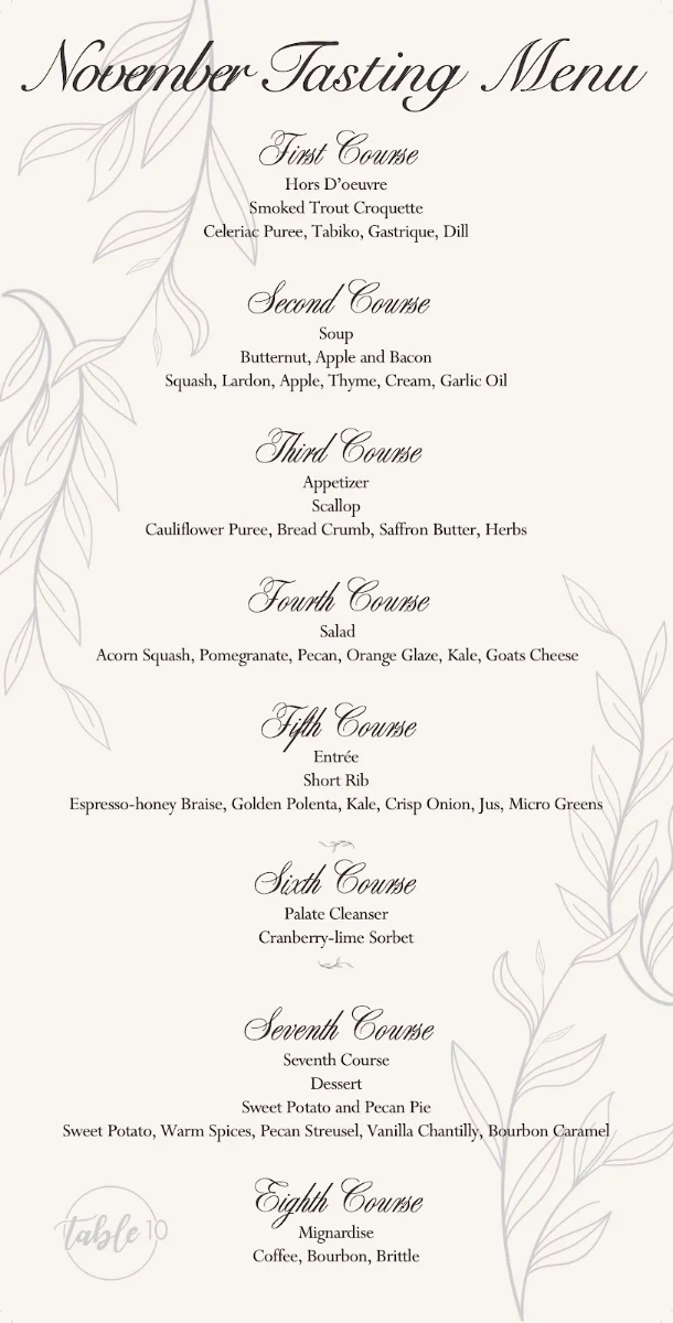 Menu photo 1