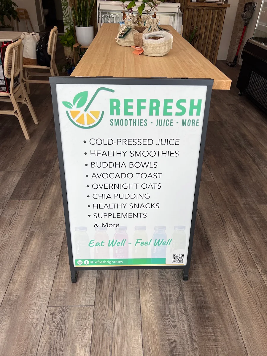 Menu, Refresh