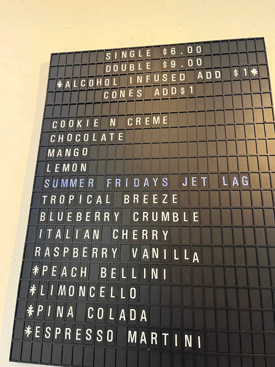 Menu, On Third Thought