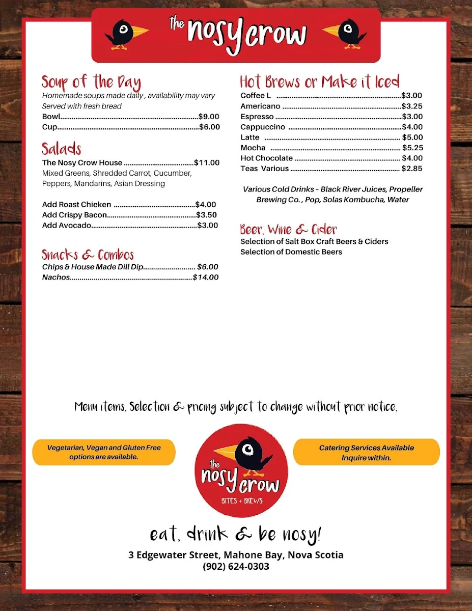 Menu photo 1