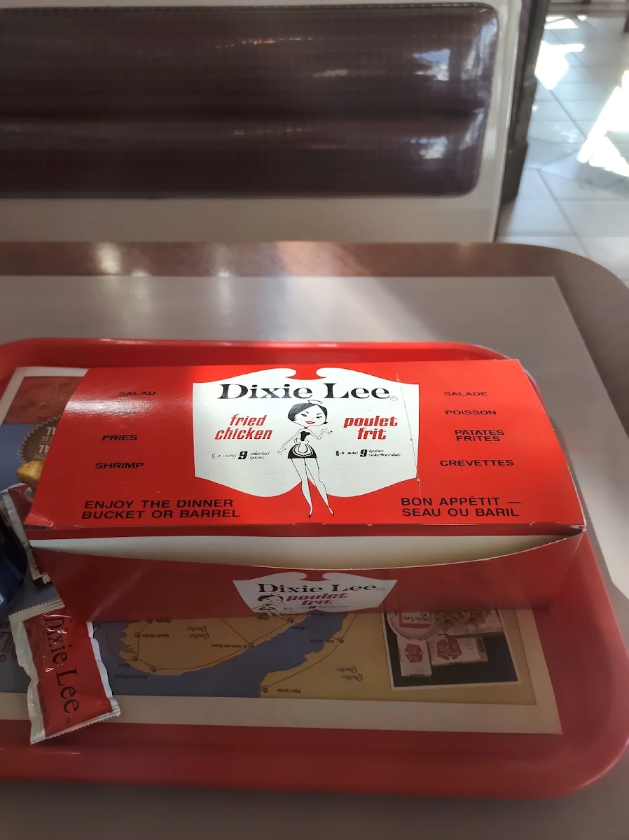 Menu, Dixie Lee Grande-Rivière