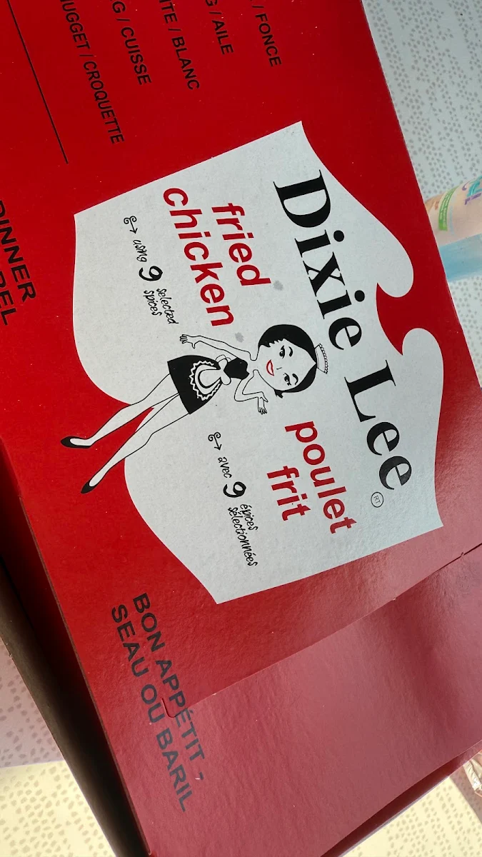 Menu, Dixie Lee Grande-Rivière