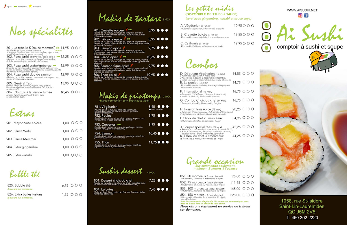 Menu photo 1