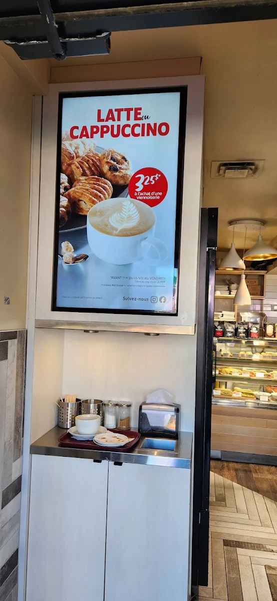 Menu, Boulangerie Au Pain Doré