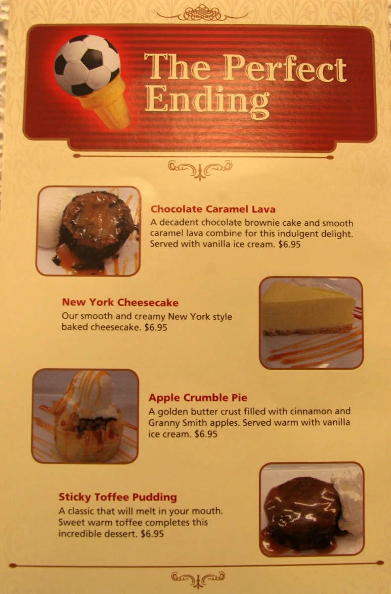 Menu, Fiddle And Firkin