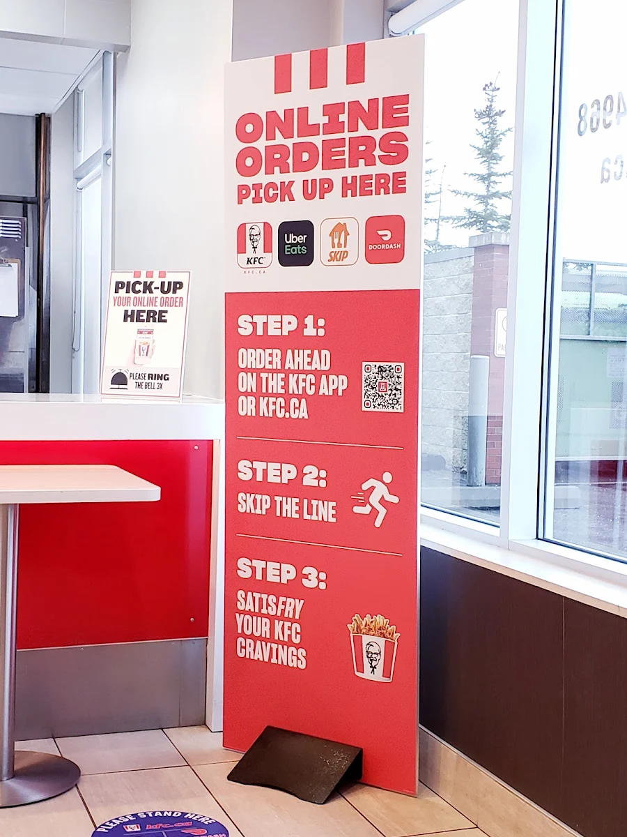 Menu, KFC