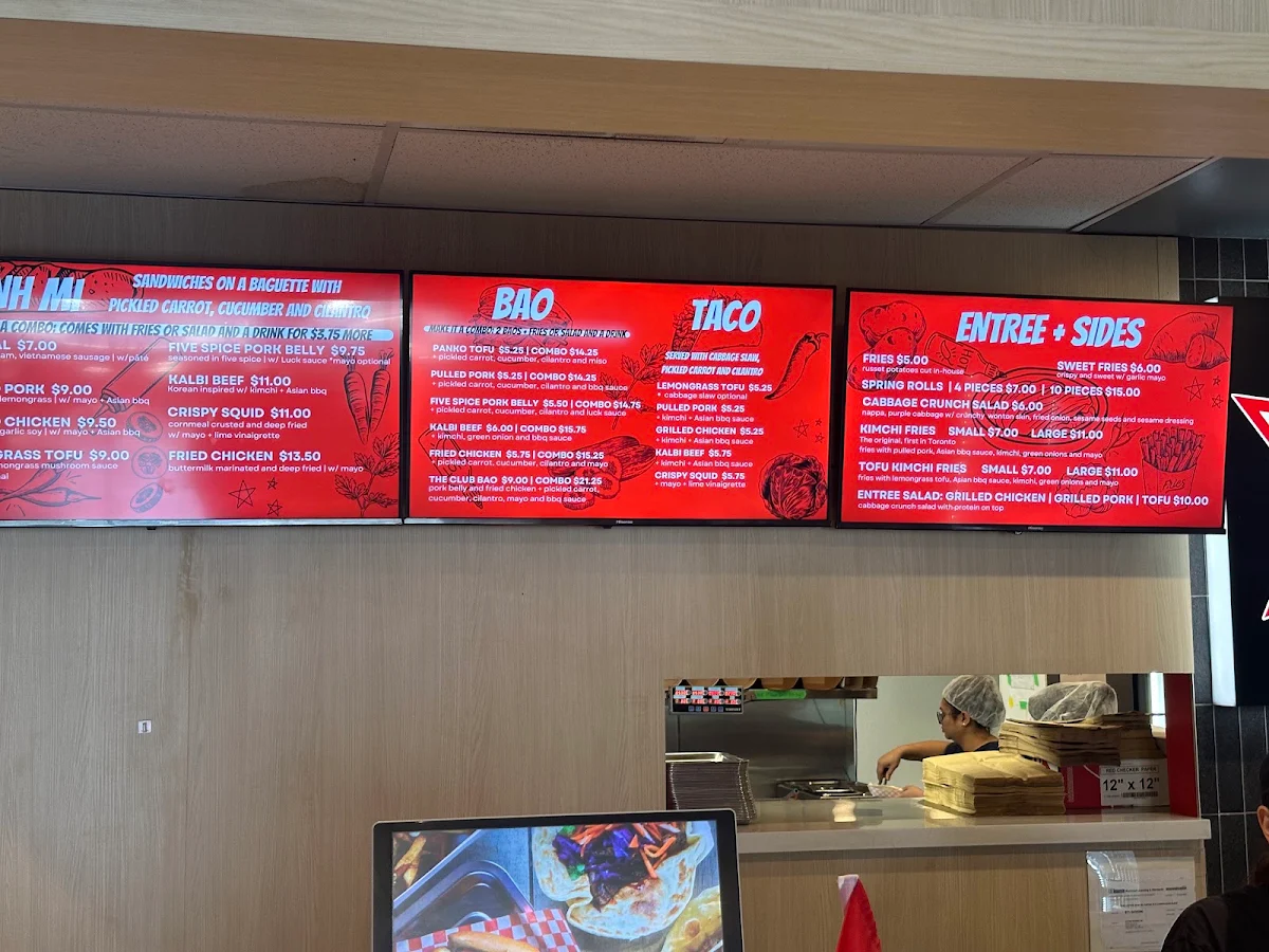 Menu, Banh Mi Boys