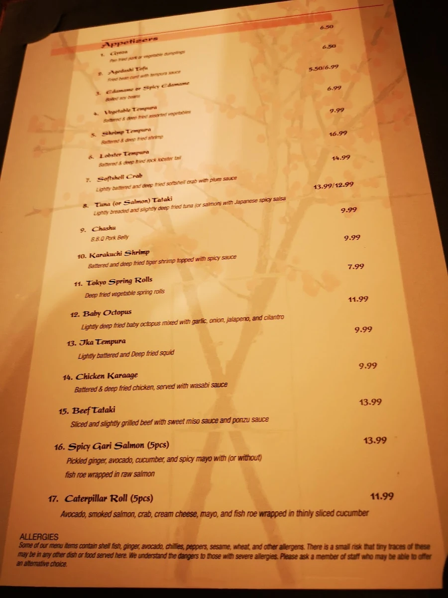 Menu photo 1