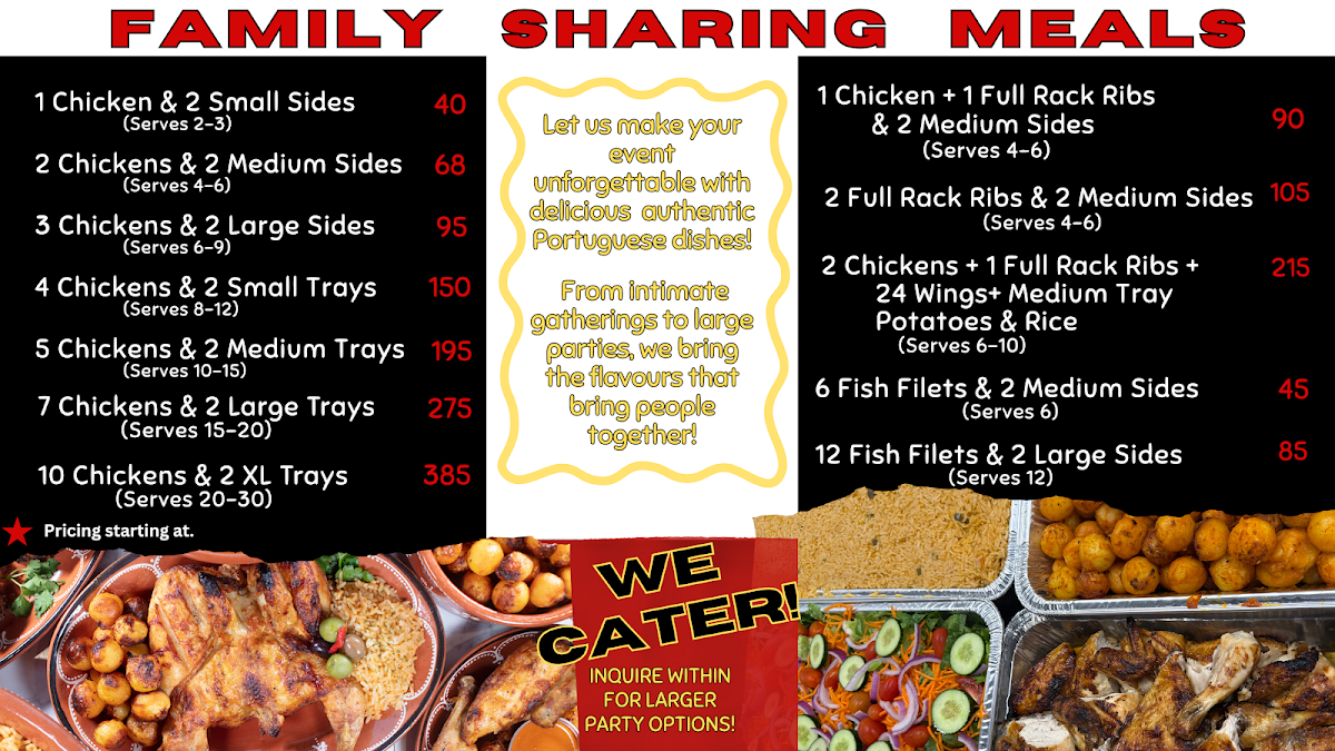 Menu, Flame House Grill