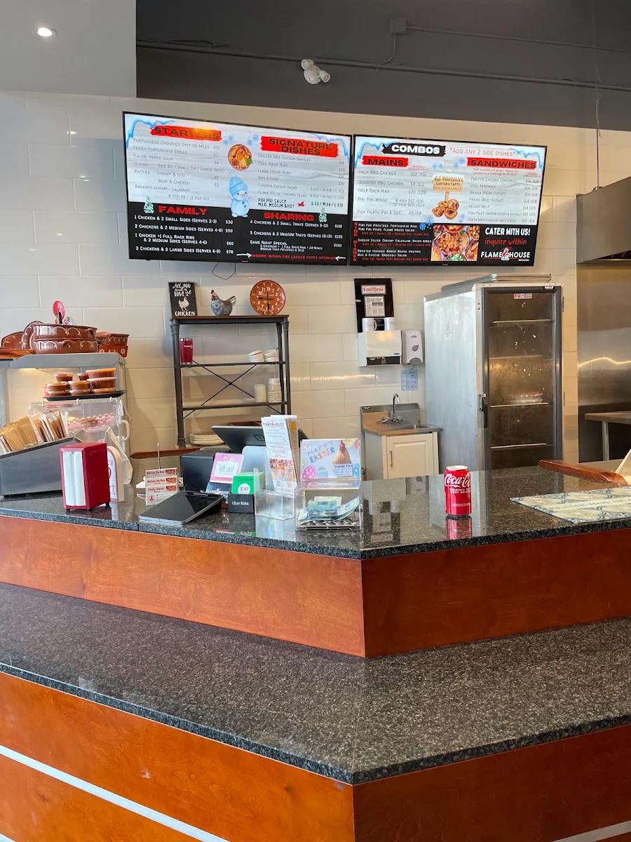 Menu, Flame House Grill