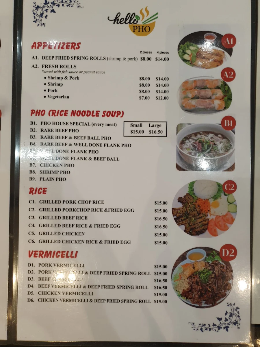 Menu photo 1