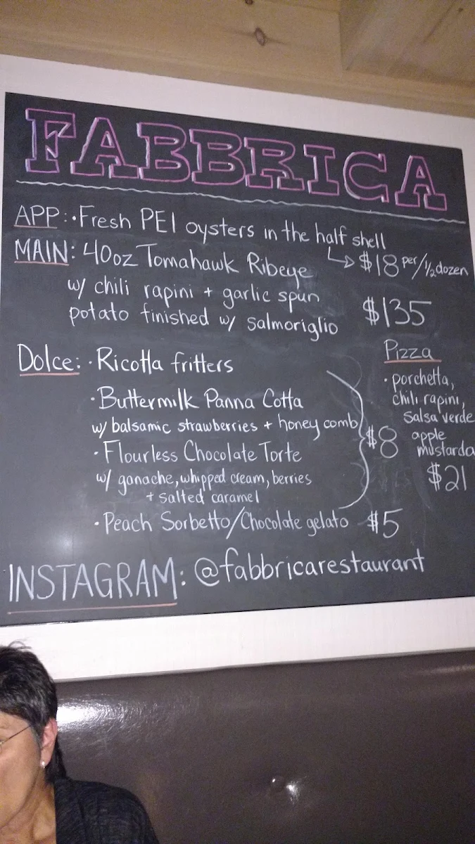 Menu, The Corner Cafe & Grill