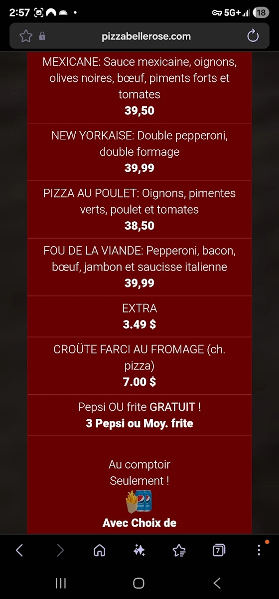 Menu photo 1