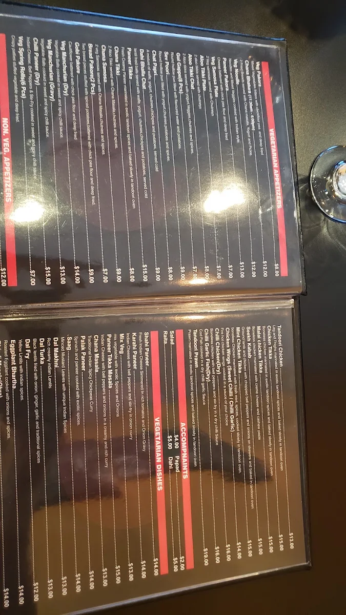 Menu, Tomato's