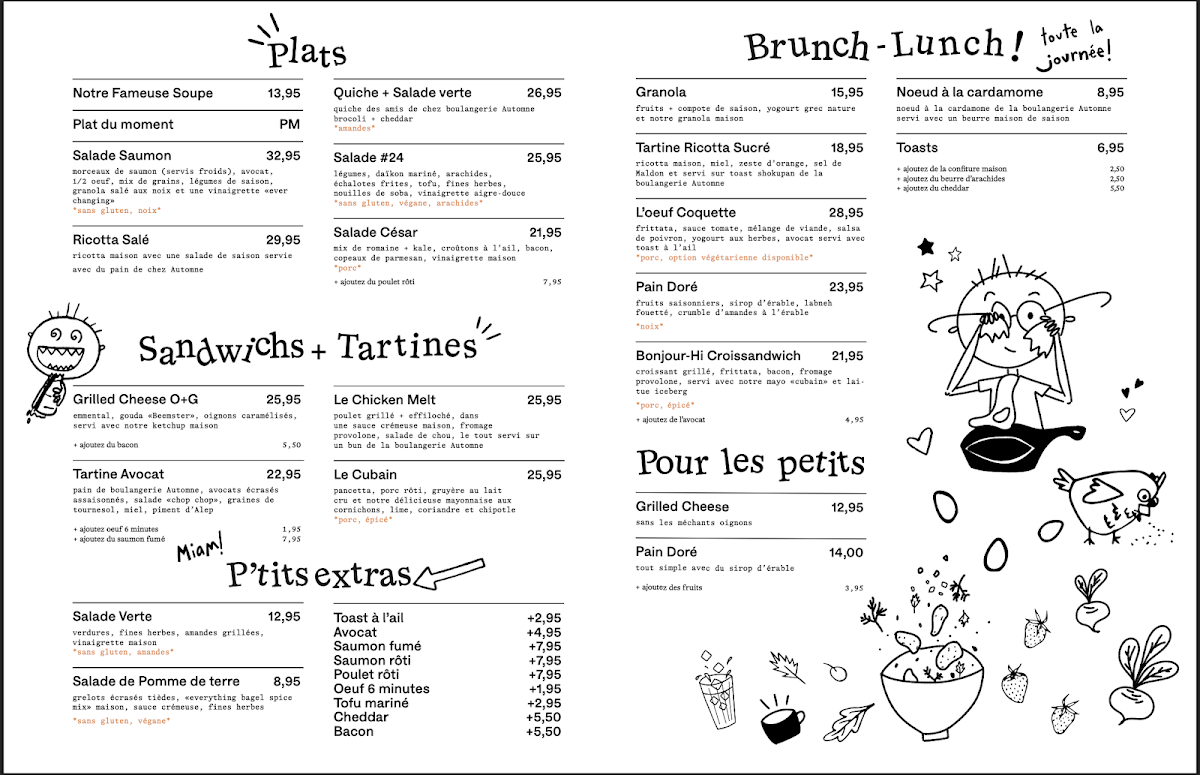 Menu photo 1