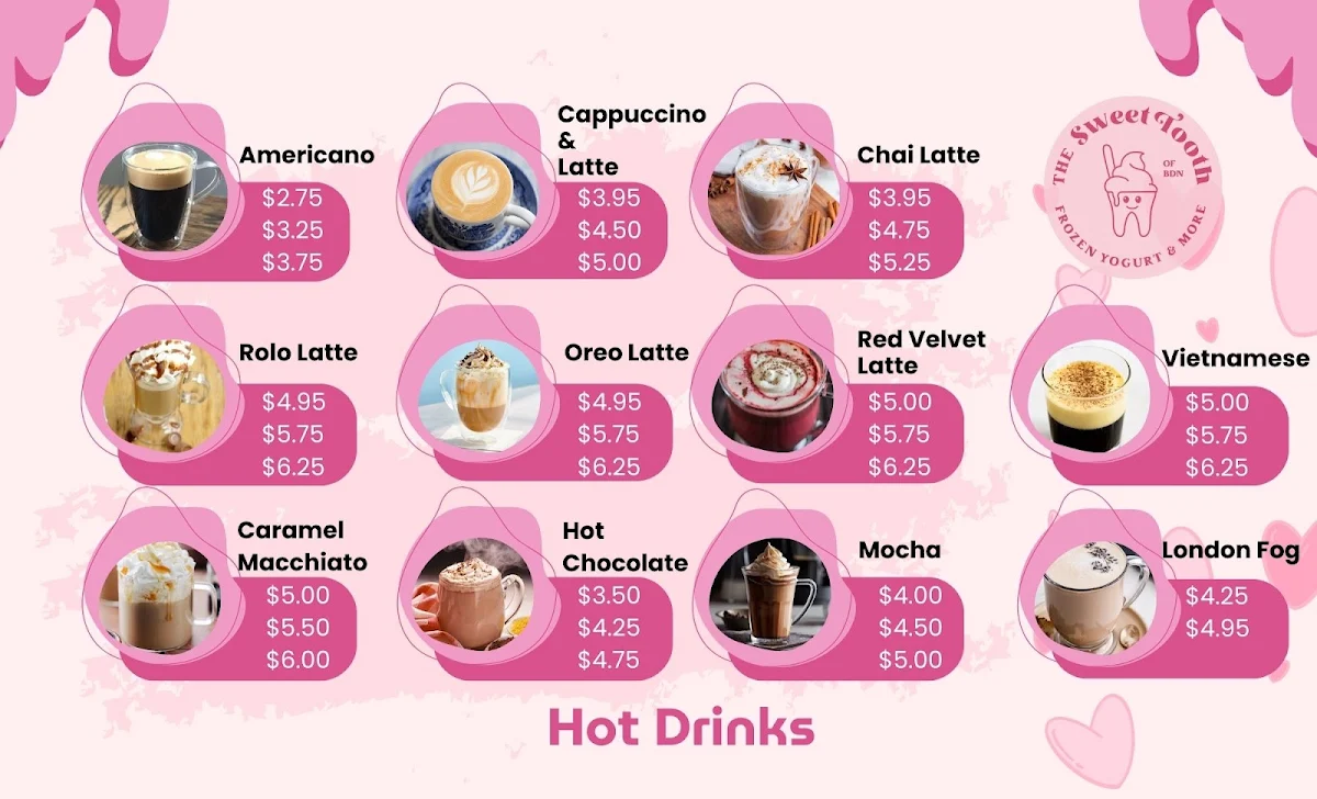 Menu, The Sweet Tooth of Brandon