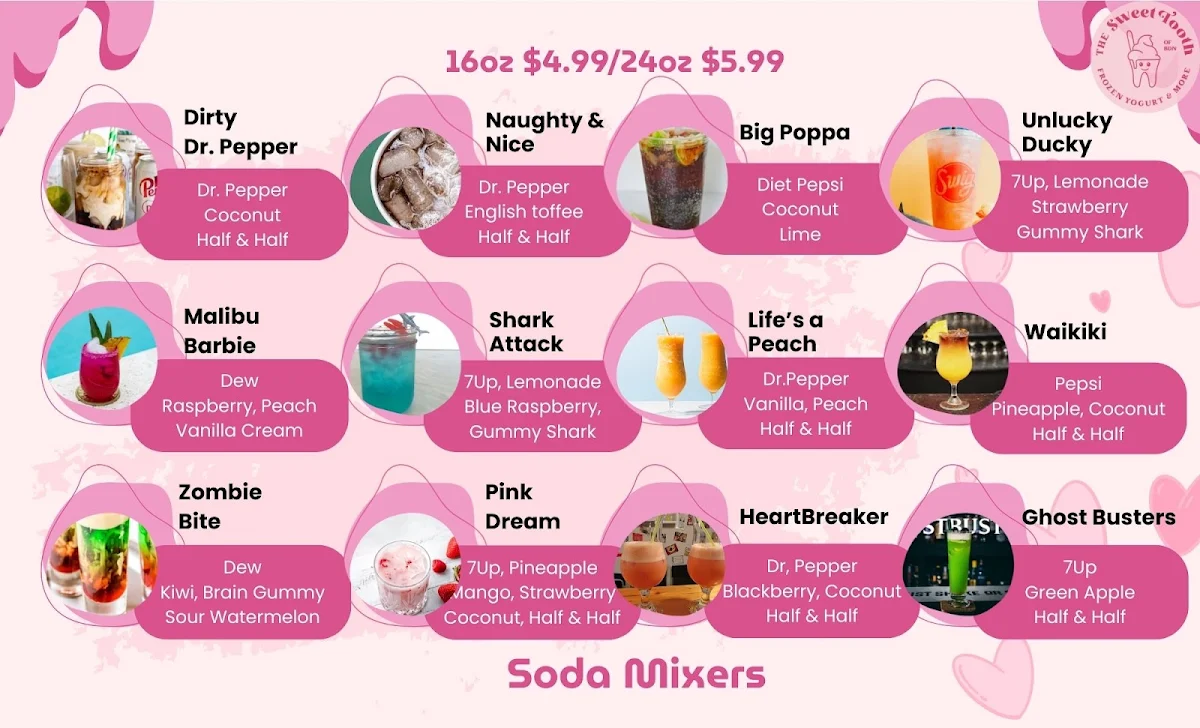 Menu, The Sweet Tooth of Brandon