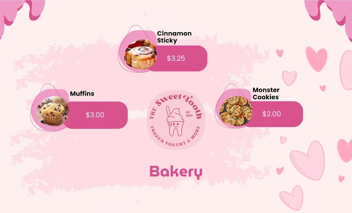 Menu, The Sweet Tooth of Brandon