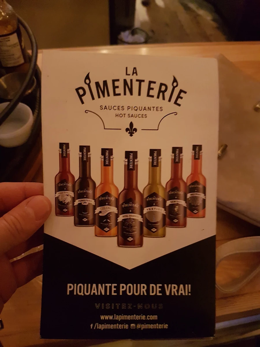 Menu, FF Pizza Beaubien