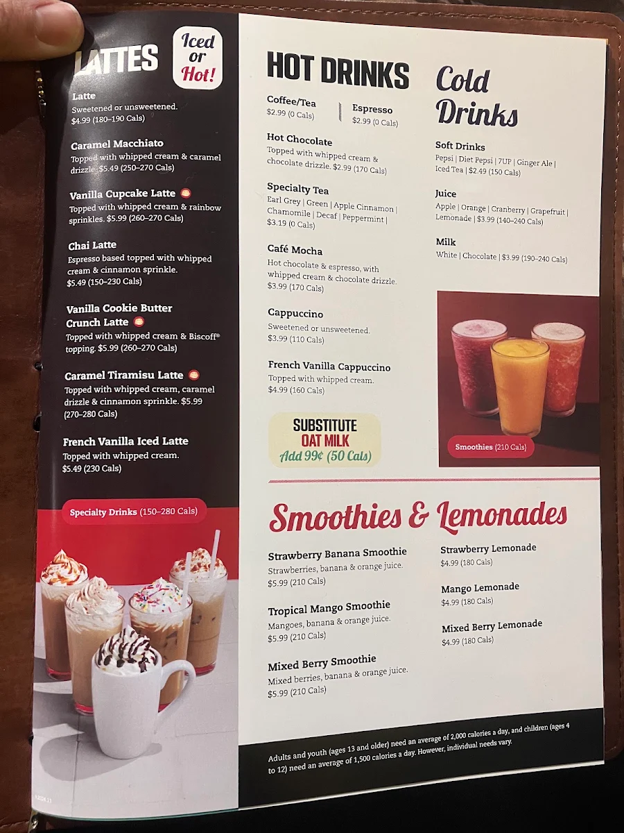 Menu, Stacked Pancake & Breakfast House