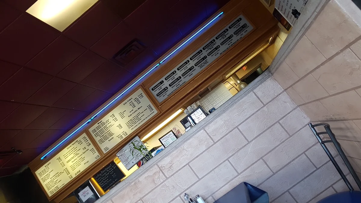 Menu, Texas Burger